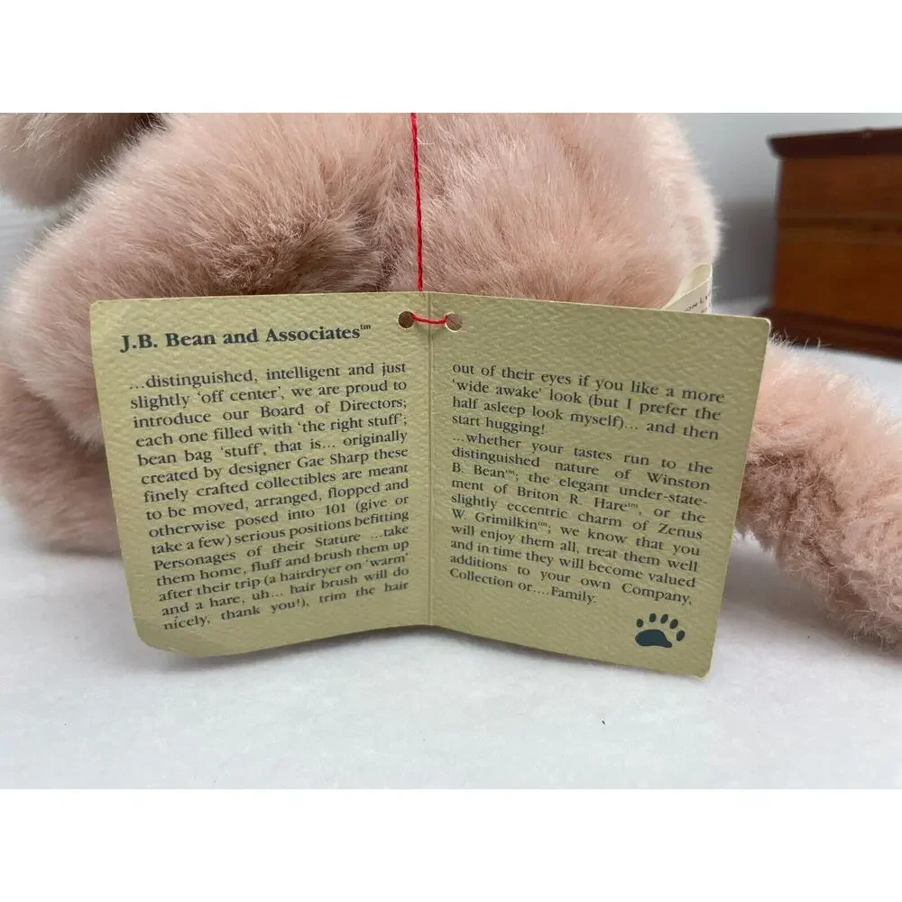 J.B. Bean Rosie O'Pigg Boyds Bear Collection Jointed 12
